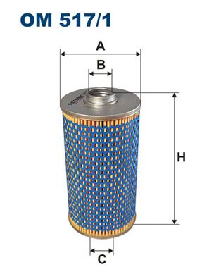 Oil Filter FILTRON OM 517/1