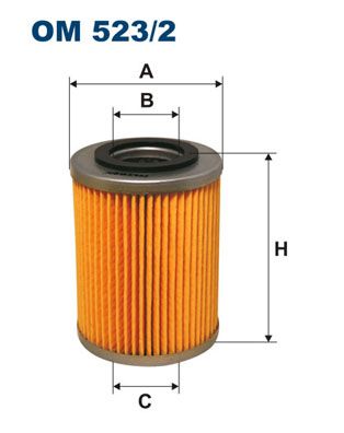 FILTRON OM 523/2 Oil Filter