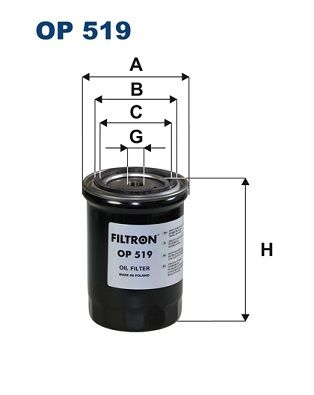 Oil Filter FILTRON OP 519