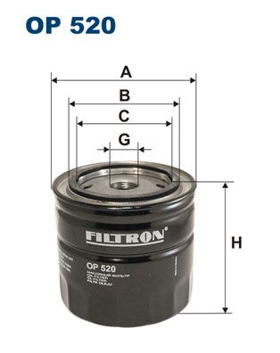 Oil Filter FILTRON OP 520