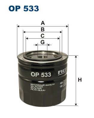 FILTRON OP 533 Oil Filter