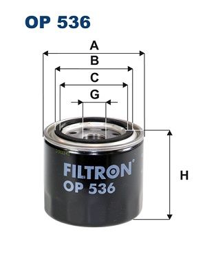 Oil Filter FILTRON OP 536