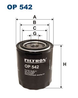 FILTRON OP 542 Oil Filter