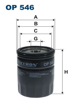 FILTRON OP 546 Oil Filter