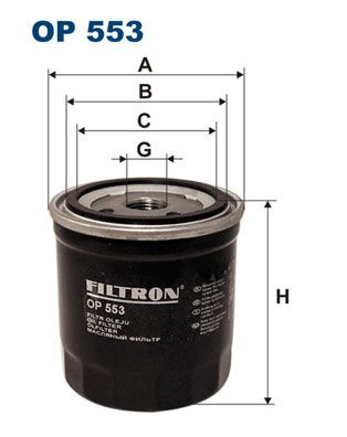 Oil Filter FILTRON OP 553