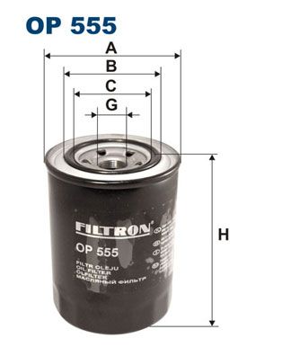 Oil Filter FILTRON OP 555