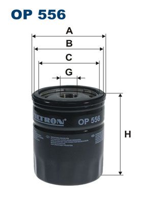 FILTRON OP 556 Oil Filter