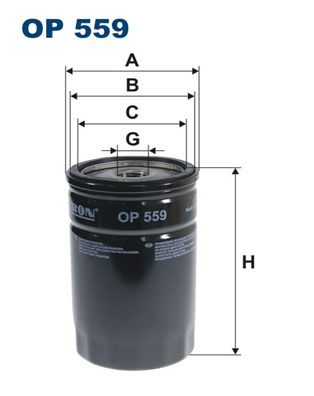 FILTRON OP 559 Oil Filter