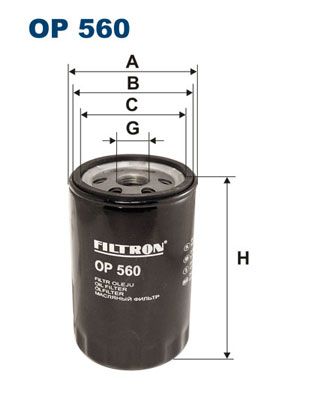 FILTRON OP 560 Oil Filter