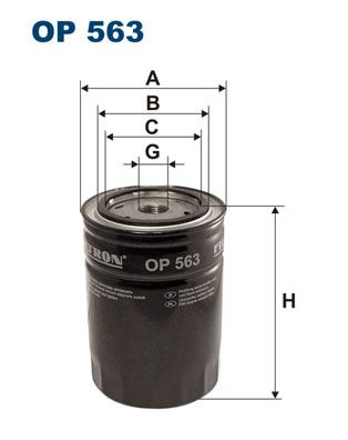Oil Filter FILTRON OP 563