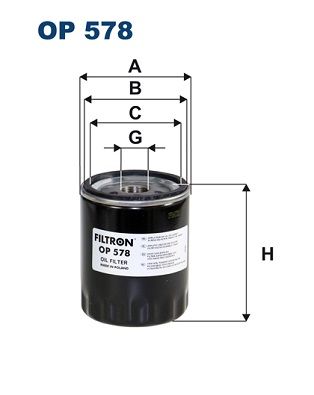 FILTRON OP 578 Oil Filter