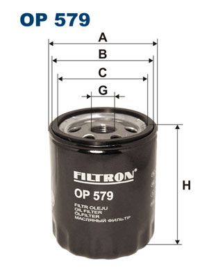 Oil Filter FILTRON OP 579