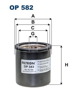 FILTRON OP 582 Oil Filter