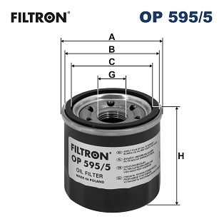 FILTRON OP 595/5 Oil Filter