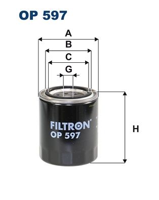 FILTRON OP 597 Oil Filter