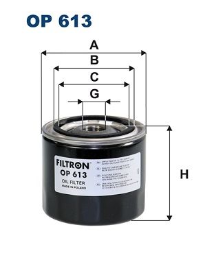 FILTRON OP 613 Oil Filter