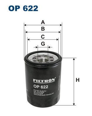 FILTRON OP 622 Oil Filter