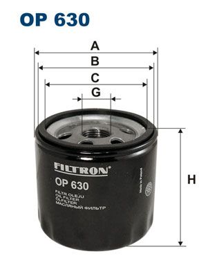 FILTRON OP 630 Oil Filter