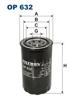 FILTRON OP 632 Oil Filter