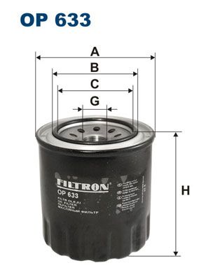 Oil Filter FILTRON OP 633