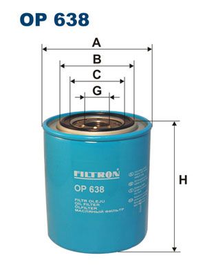 FILTRON OP 638 Oil Filter