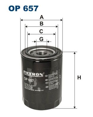 FILTRON OP 657 Oil Filter