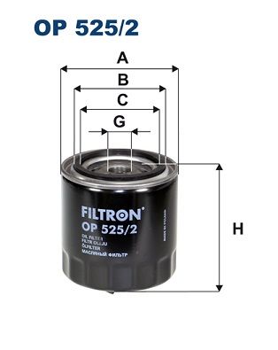 FILTRON OP 525/2 Oil Filter