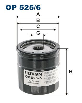 FILTRON OP 525/6 Oil Filter