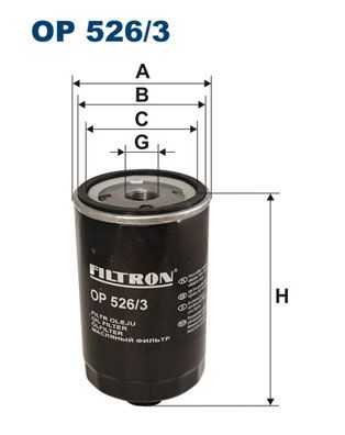 FILTRON OP 526/3 Oil Filter