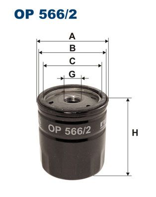 FILTRON OP 566/2 Oil Filter