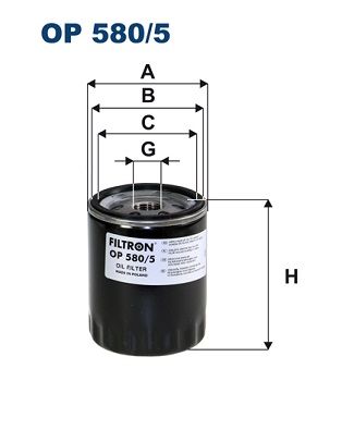 FILTRON OP 580/5 Oil Filter