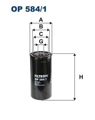 FILTRON OP 584/1 Oil Filter