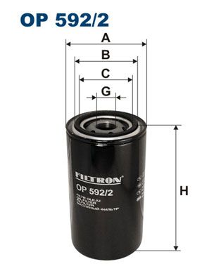 FILTRON OP 592/2 Oil Filter