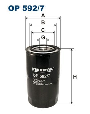 FILTRON OP 592/7 Oil Filter