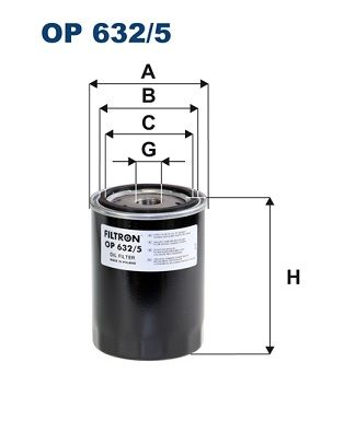 FILTRON OP 632/5 Oil Filter