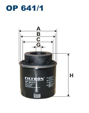 FILTRON OP 641/1 Oil Filter