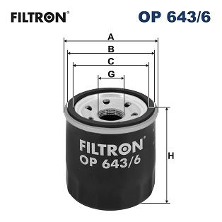 FILTRON OP 643/6 Oil Filter