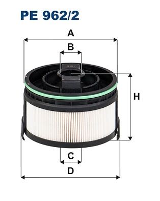 FILTRON PE 962/2 Fuel Filter
