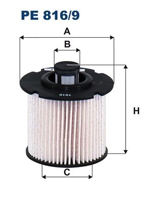 FILTRON PE 816/9 Fuel Filter