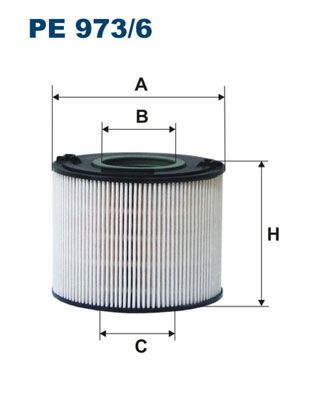 Fuel Filter FILTRON PE 973/6