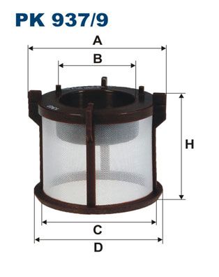 FILTRON PK 937/9 Fuel Filter