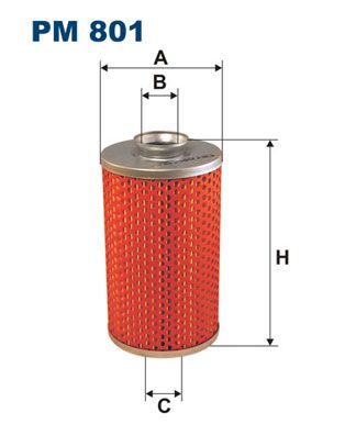 Fuel Filter FILTRON PM 801