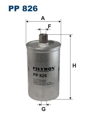 Fuel Filter FILTRON PP 826