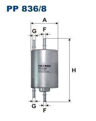 FILTRON PP 836/8 Fuel Filter