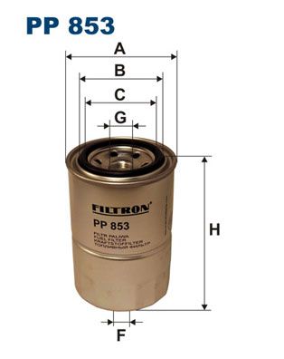 Fuel Filter FILTRON PP 853