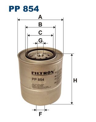 Fuel Filter FILTRON PP 854