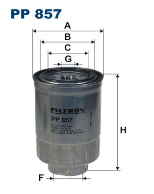 FILTRON PP 857 Fuel Filter