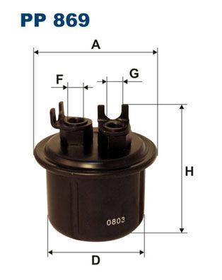 Fuel Filter FILTRON PP 869