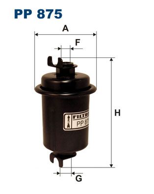 Fuel Filter FILTRON PP 875