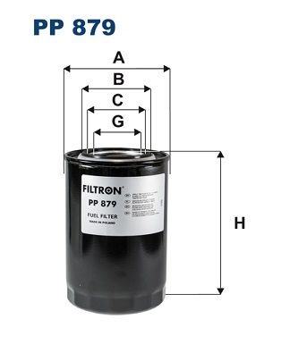 Fuel Filter FILTRON PP 879